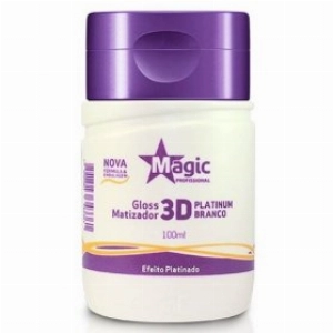 Matizador Magic Color 3d Platinum Branco Efeito Platinado 100ml