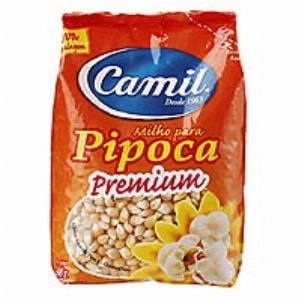 Milho para Pipoca CAMIL Premium Pacote 500g