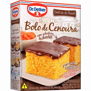 Mistura Para Bolo Dr Oetker Cenoura Com Chocpol 450g