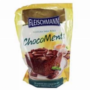Mistura para Bolo Sabor Chocolate com Menta Fleischmann 450g