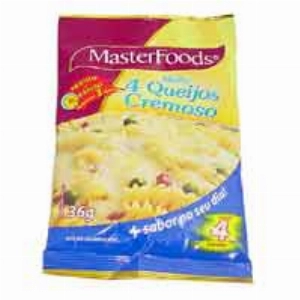 Mistura para Molho MASTERFOODS 4 Queijos Cremoso Pacote 34g