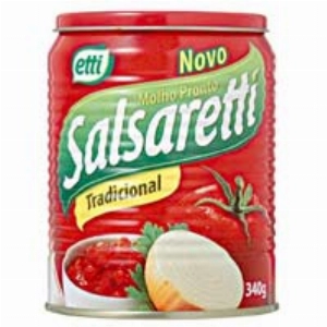 Molho de Tomate SALSARETTI Tradicional Lata 340g