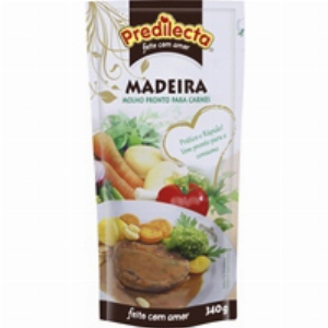 Molho Madeira Pronto Para Carne PREDILECTA Sachê 340g