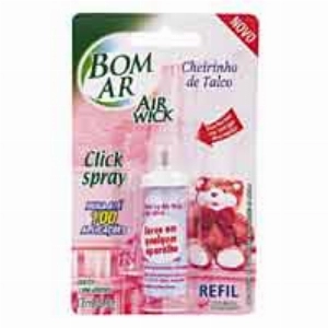 Odorizador BOM AR Cheirinho de Talco Click Spray 12ml