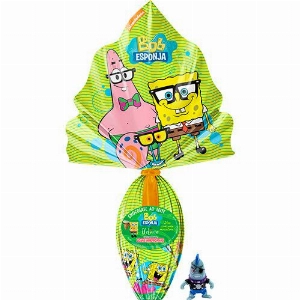 Ovo de Páscoa D'ELICCE Bob Esponja 80g