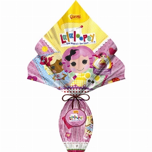 Ovo de Páscoa GAROTO Lalaloopsy Ao Leite com Brinde 170g