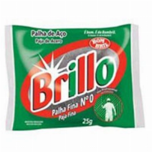 Palha de  Aço Fina 0 BOM BRIL 25g