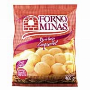 Pão de Queijo FORNO DE MINAS Coquetel Congelado 400g