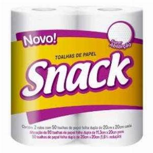 Papel Toalha SNACK 2 Unidades