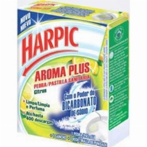 Pedra Sanitária Harpic  Citrus Plus 20g