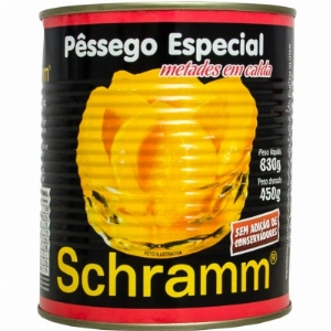 Pessêgo em Calda SCHRAMM Lata 450g