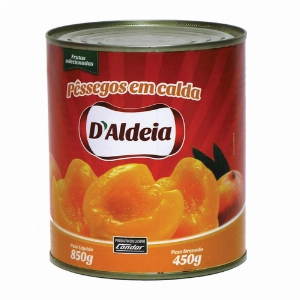 Pessêgos Em Calda D' Aldeia 450g