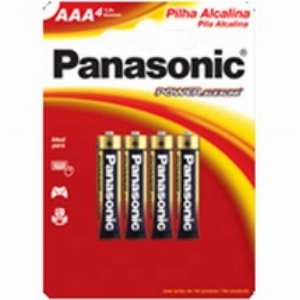 Pilha Panasonic Alcalina  2Un Media 2un