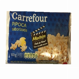 Pipoca para Microondas CARREFOUR Manteiga 100g