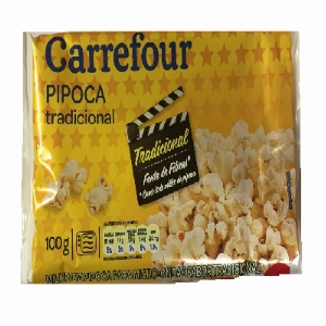 Pipoca para Microondas CARREFOUR Tradicional 100g