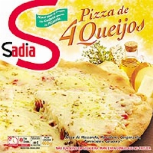 Pizza SADIA Quatro Queijos 460g