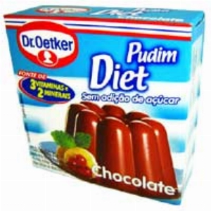Pó DR. OETKER para Pudim Diet Chocolate Caixa 25g