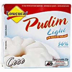 Pó para Preparo de Pudim LOWÇUCAR de Coco Zero Açúcar 25g