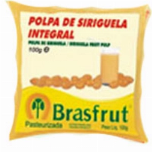 Polpa de Fruta Congelada BRASFRUT Integral Seriguela 100g