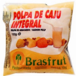 POLPA FRUTA BRASFRUT CAJU 100g