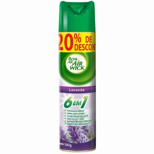 Purificador Bom Ar Aerosol Lavanda 20% desconto 360mL