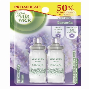 Purificador BOM AR Air Wick Lavanda 12ml  2unid