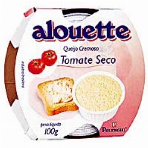 Queijo Cremoso Sabor Tomate Seco Alouette POLENGHI 100g