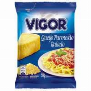 Queijo Parmesão Ralado VIGOR Pacote 50g