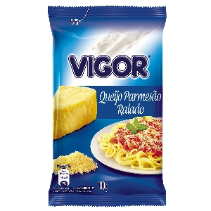 Queijo Parmesão Ralado VIGOR Pacote 100g