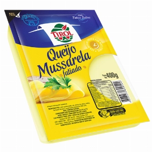 Queijo Tirol Mussarela Fatiado 400g