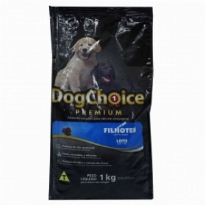 Ração Dog Choice Premium Filhote Leite 1kg