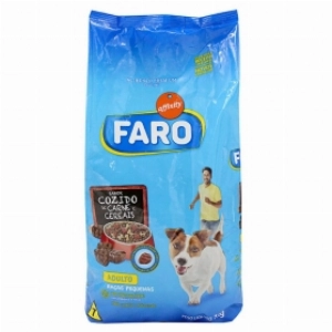 Ração Faro Para Cães Adultos Raças Pequenas Sabor Cozido de Carnes e Cereais 1kg