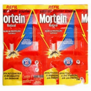 Refil Inseticida Elétrico MORTEIN Rodasol 6 Pastilhas