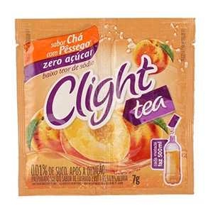 Refresco em Pó CLIGHT Tea Sabor Pêssego 7g