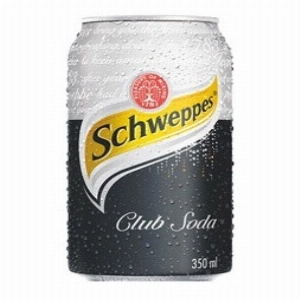 Refrigerante SCHWEPPES Club Soda Lata 350ml