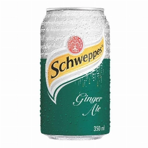 Refrigerante SCHWEPPES Ginger Ale Lata 350ml