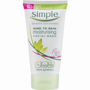 Sabonete Simple Líquido Facial Moisturising 150ml