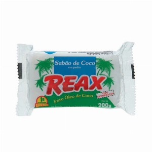 Sabão em Barra REAX Coco 200g