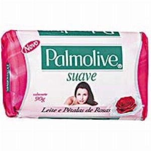 Sabonete em Barra PALMOLIVE Suave com Leite e Pétalas de Rosas 90g