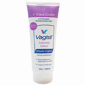 Sabonete Líquido Íntimo VAGISIL Original Leve 200ml e pague 150ml