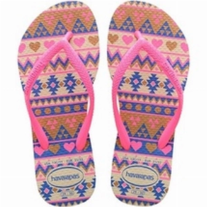 Sandália Havaianas Kids Slim Fashio Beg.P./Ros 31/2 -