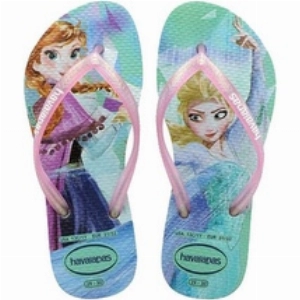 Sandália Havaianas Kids Slim Frozen Ice Blue 23/24 -