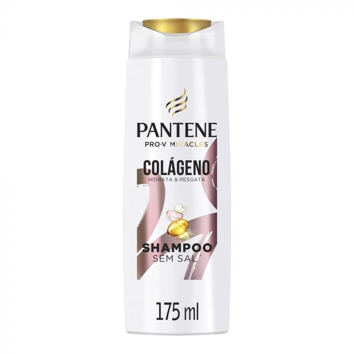 SHAMPOO PANTENE COLÁGENO HIDRATA E RESGATA 175ML