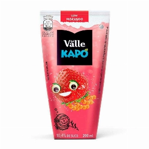 Suco Kapo Del Valle Morango 200ml