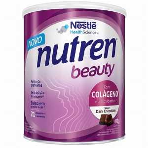 Suplemento Alimentar Nutren Beauty Dark Chocolate 400g