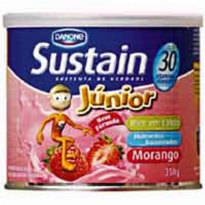 Sustain Junior Sabor Morango lata 350g