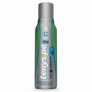 Talco Tenys Pé Baruel Jato Seco Sport Energy 150ml