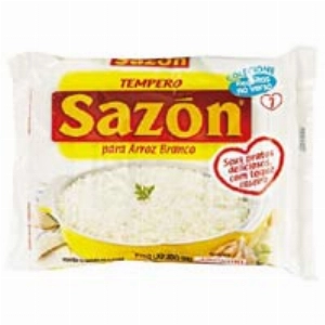 Tempero SAZON Branco Arroz 12 Sachês 5g