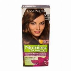 Tintura Garnier Nutrisse Cor Intensa 5.52 Castanho Claro Acaju