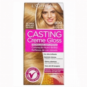 Tintura Loreal Casting Creme Gloss 800 Louro Baunilha